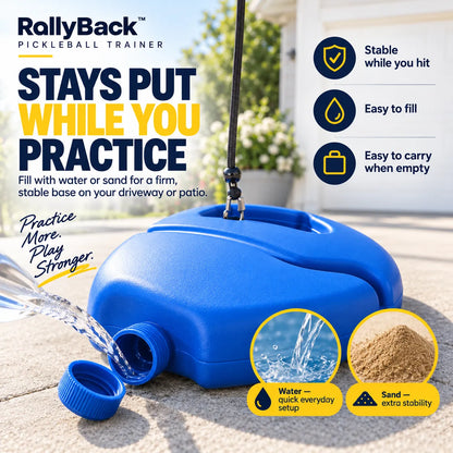 RallyBack™ At-Home Pickleball Trainer