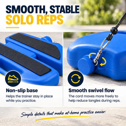 RallyBack™ At-Home Pickleball Trainer
